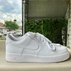 Nike Air Force 1 White Sneakers